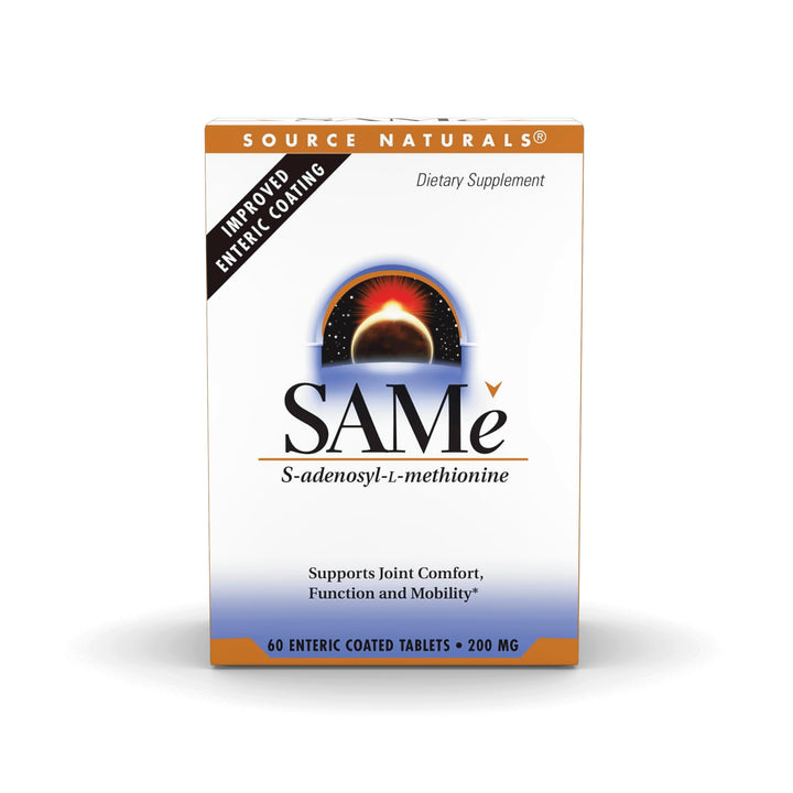 Source Naturals SAM-e Enteric Coated, 200 mg, 60 Count