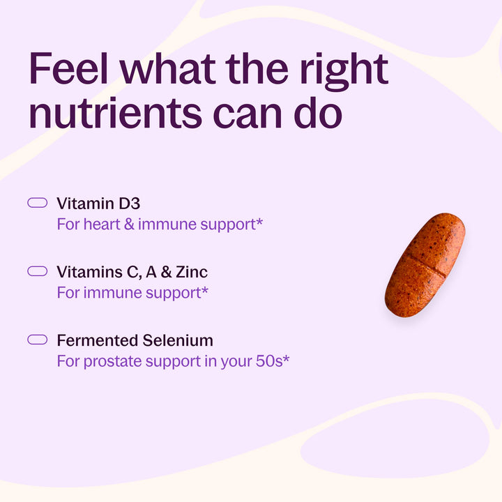 New Chapter Men's Multivitamin 55+, 1 Daily, 1 Count