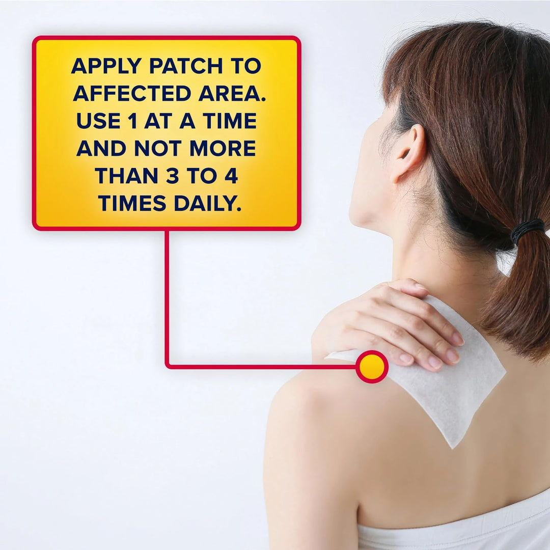 Aspercreme Lidocaine Pain Relief Patch, 4 Count