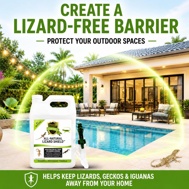 Natural Armor Lizard & Gecko Repellent, 1 gal