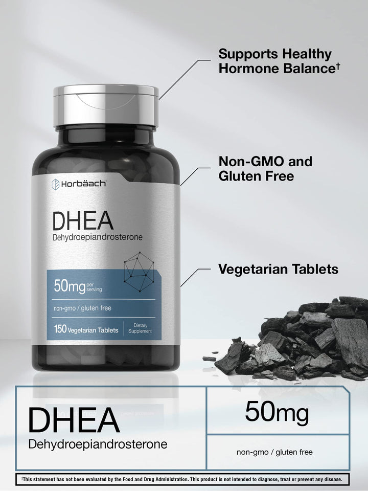 Horbäach DHEA 50 mg, 150 Count