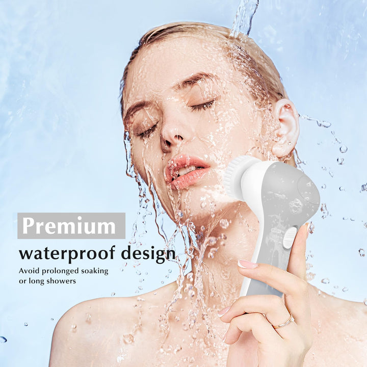 COSLUS Facial Cleansing Brush, Electric Exfoliating Device