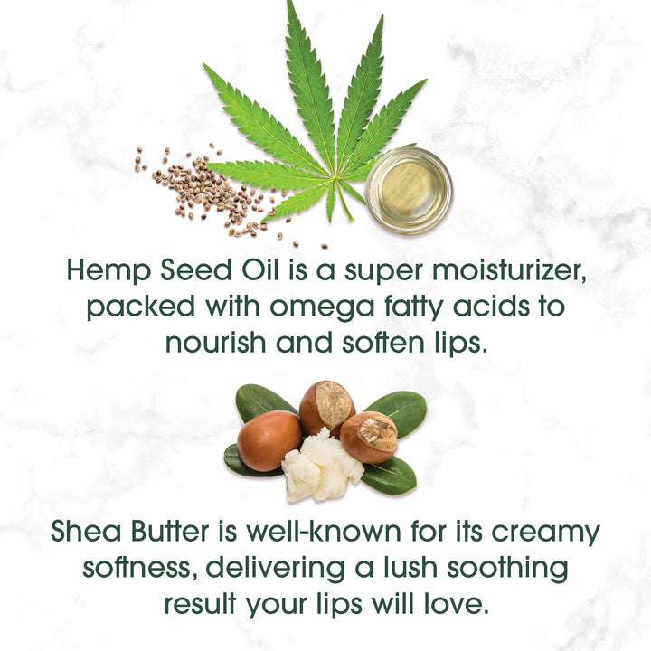 Blistex Hemp And Shea Hydration Lip Balm, 2 Count