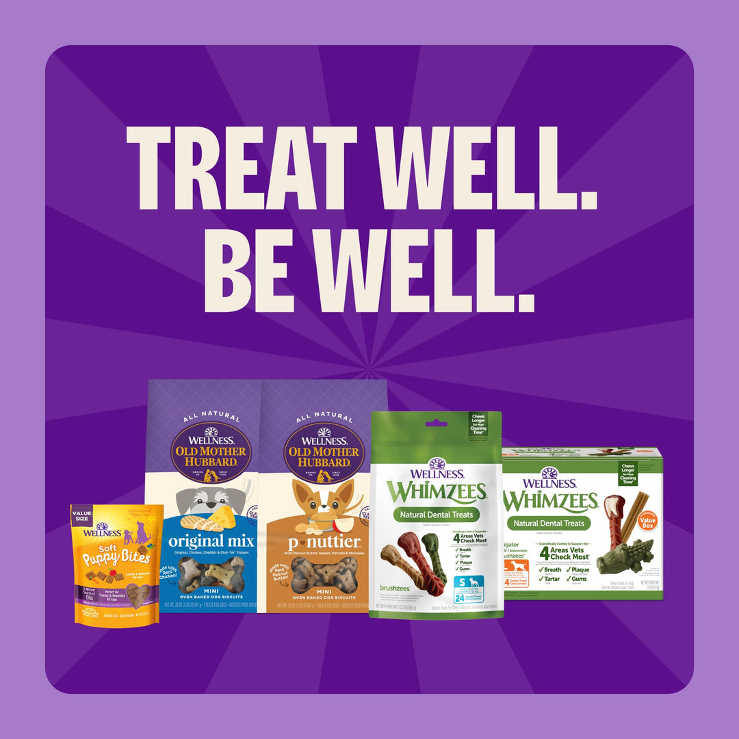 WHIMZEES Natural Grain Free Dental Dog Treats, Medium Stix, 14 Count