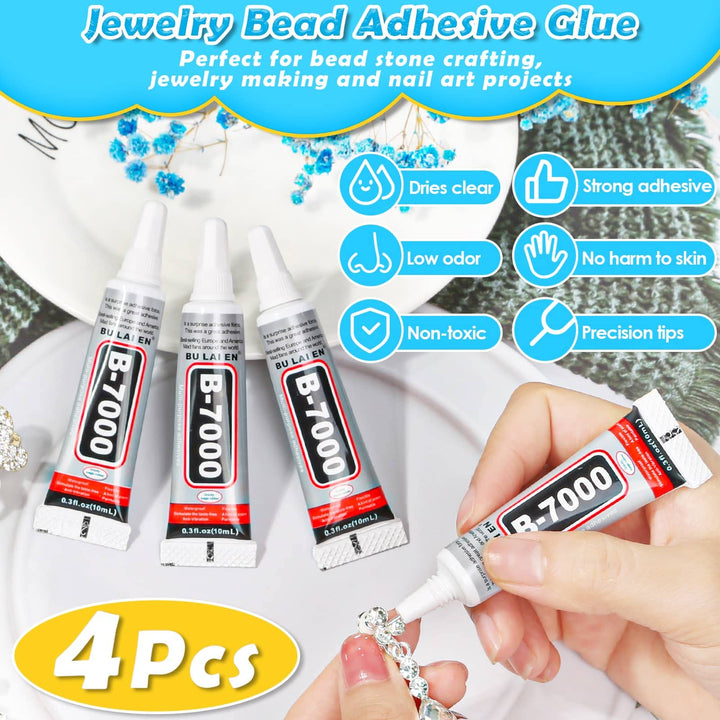 shynek B7000 Jewelry Glue, 4500 Count