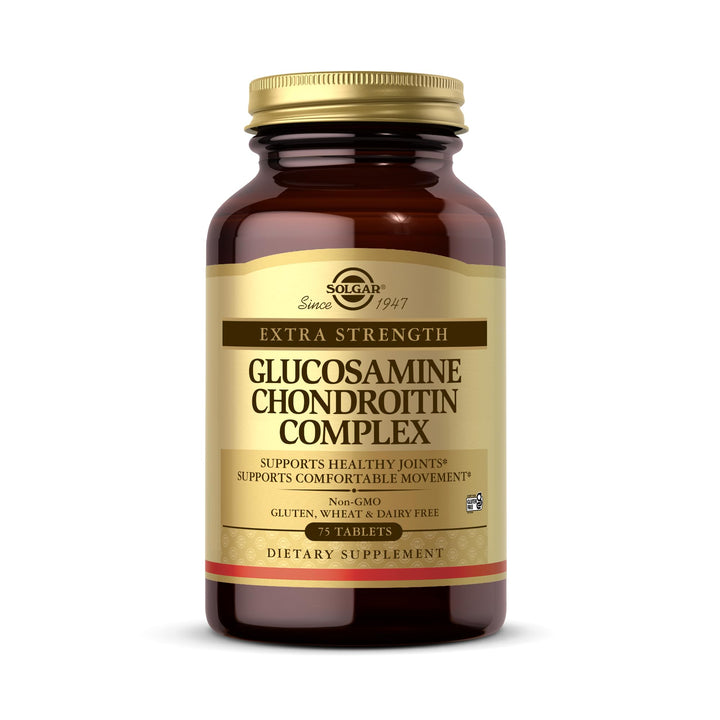 Solgar Glucosamine Chondroitin Complex, Extra Strength, 75 Count