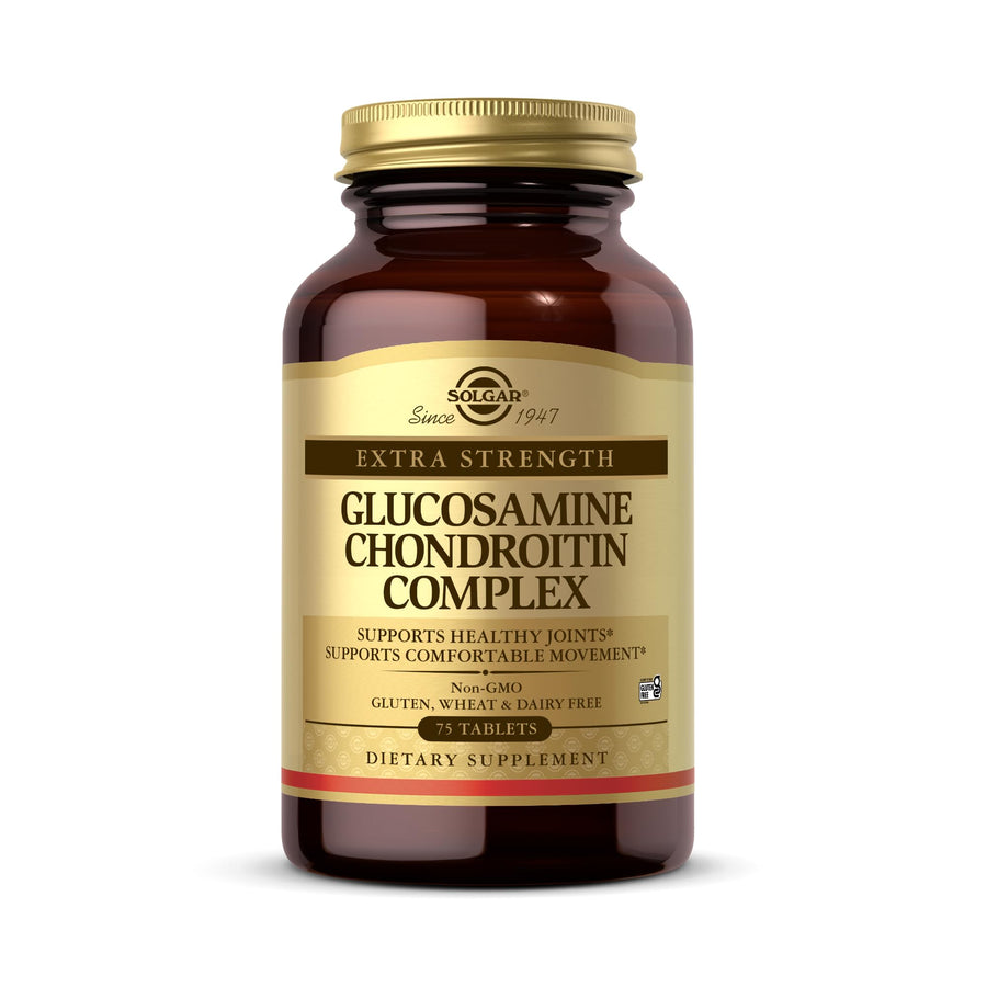 Solgar Glucosamine Chondroitin Complex, Extra Strength, 75 Count