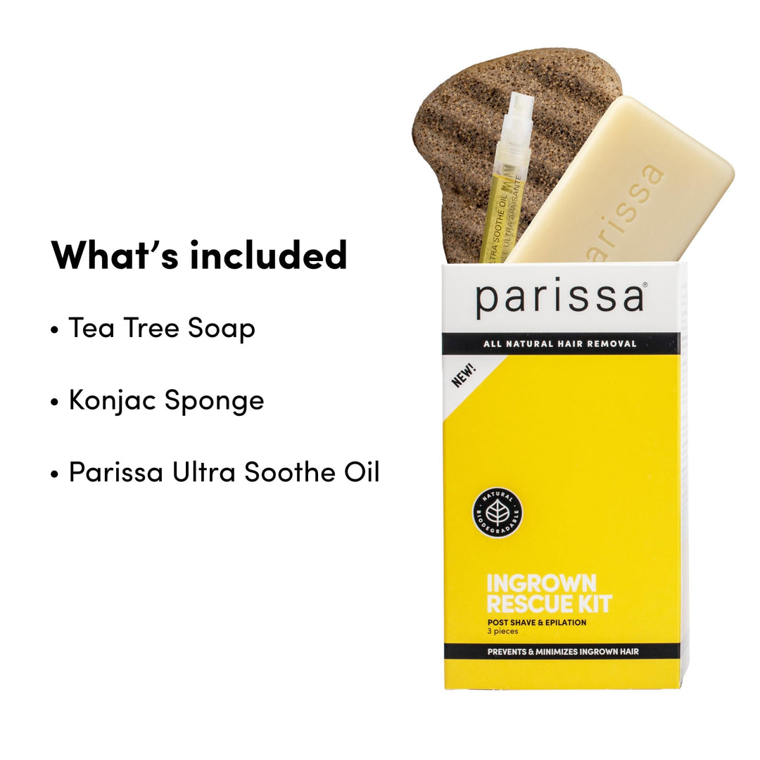 Parissa Ingrown Rescue Kit, 3 Step