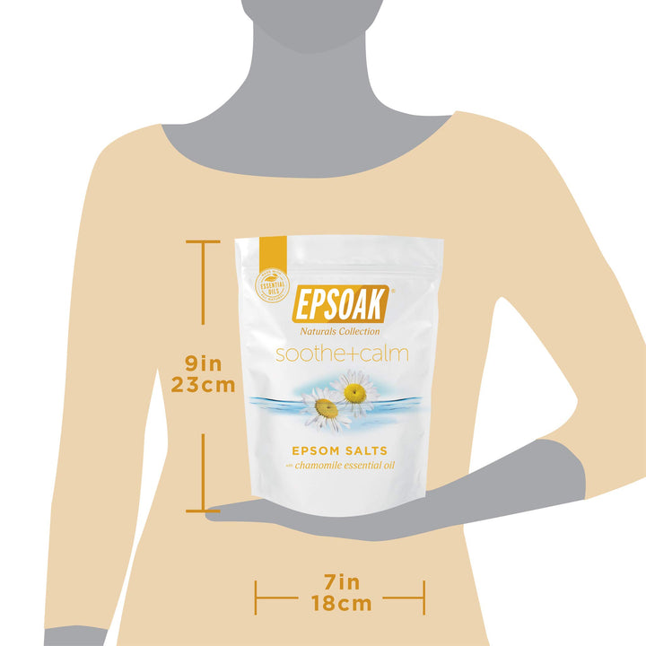 Epsoak Epsom Salt, Chamomile, 2 lb