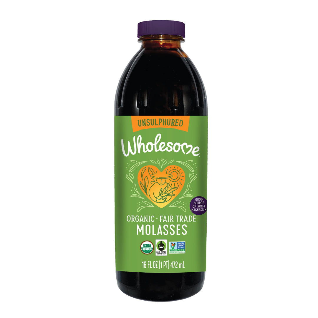 Wholesome Sweeteners Blackstrap Molasses, 16 oz