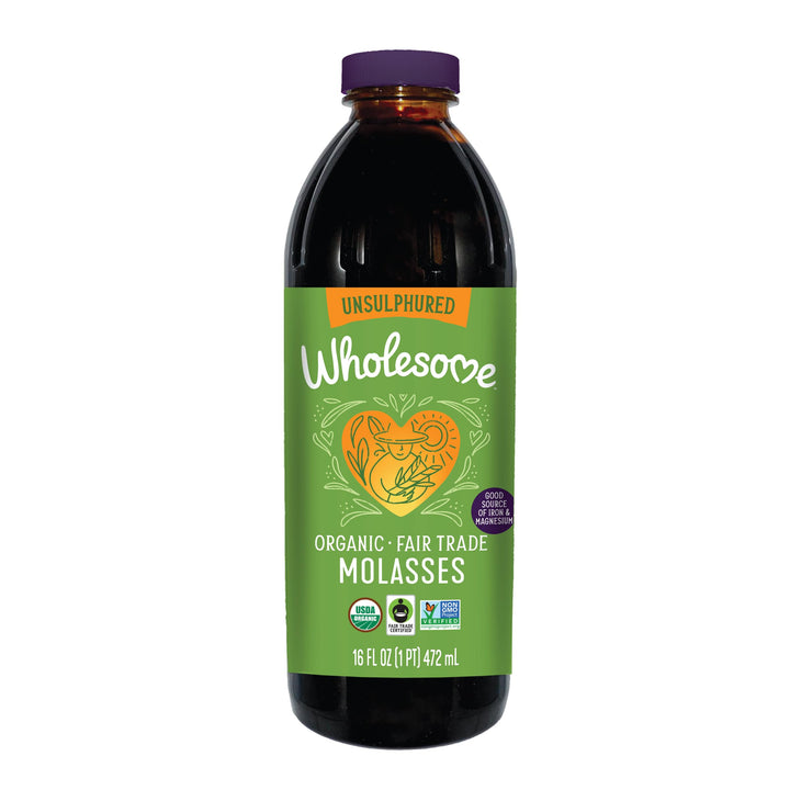 Wholesome Sweeteners Blackstrap Molasses, 16 oz
