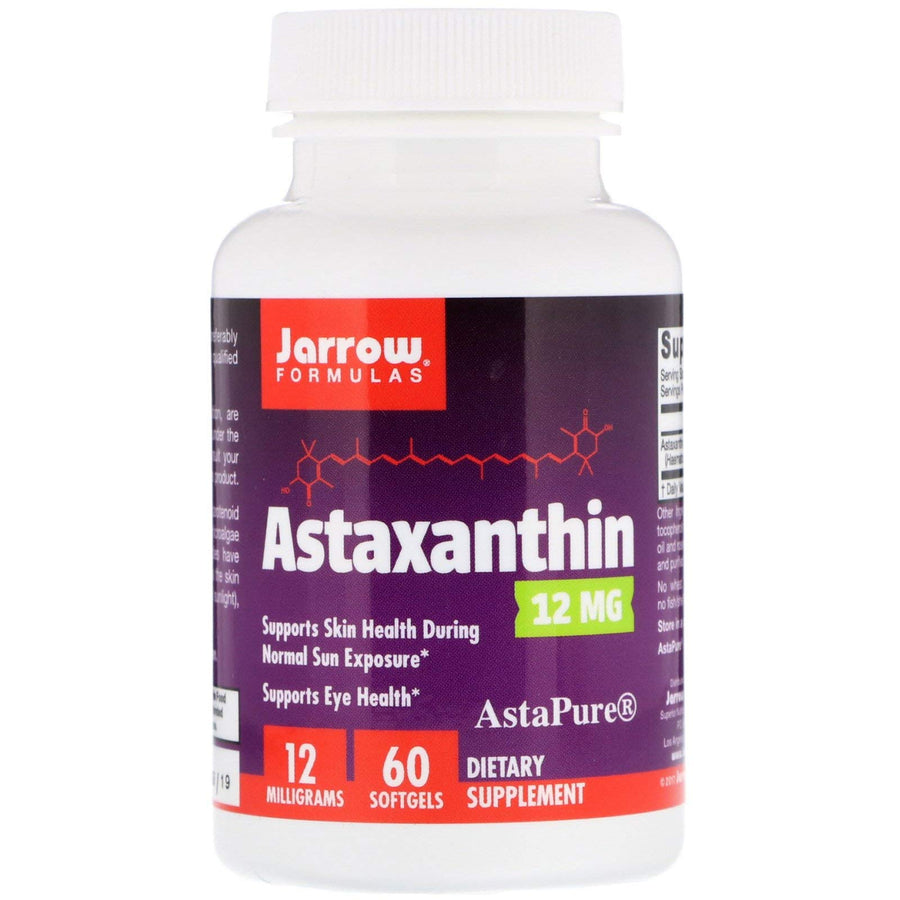 Jarrow Formulas Astaxanthin, 12 mg, 60 Count
