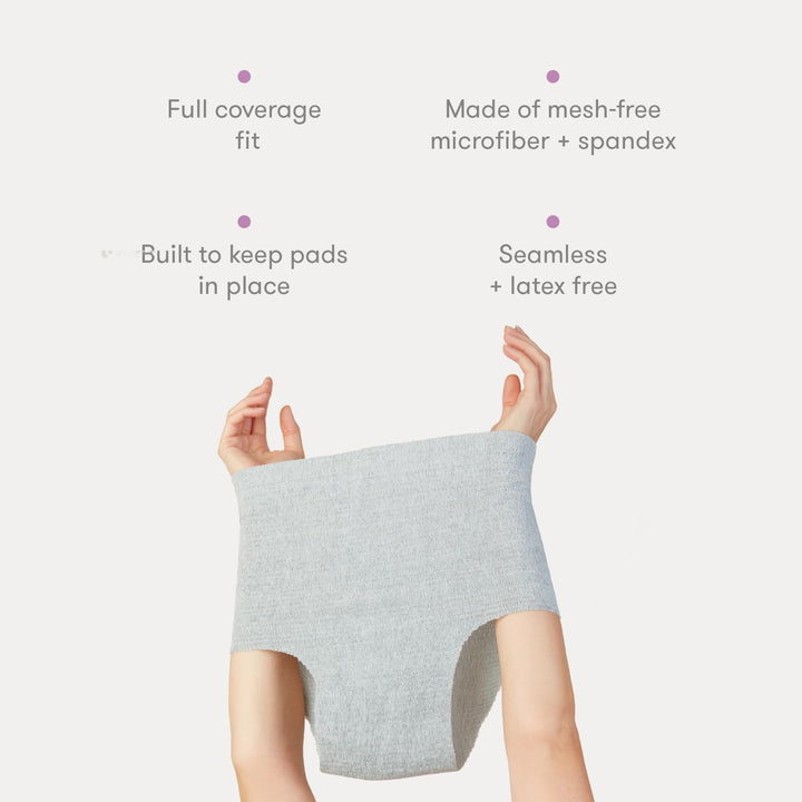 Frida Mom Disposable High Waist Postpartum Underwear, Size Regular, 8 Count