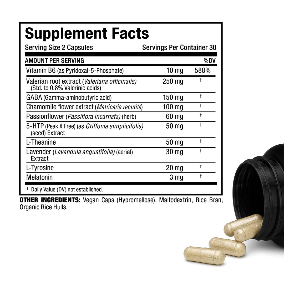 ALLMAX Lights Out Sleep, 60 Count