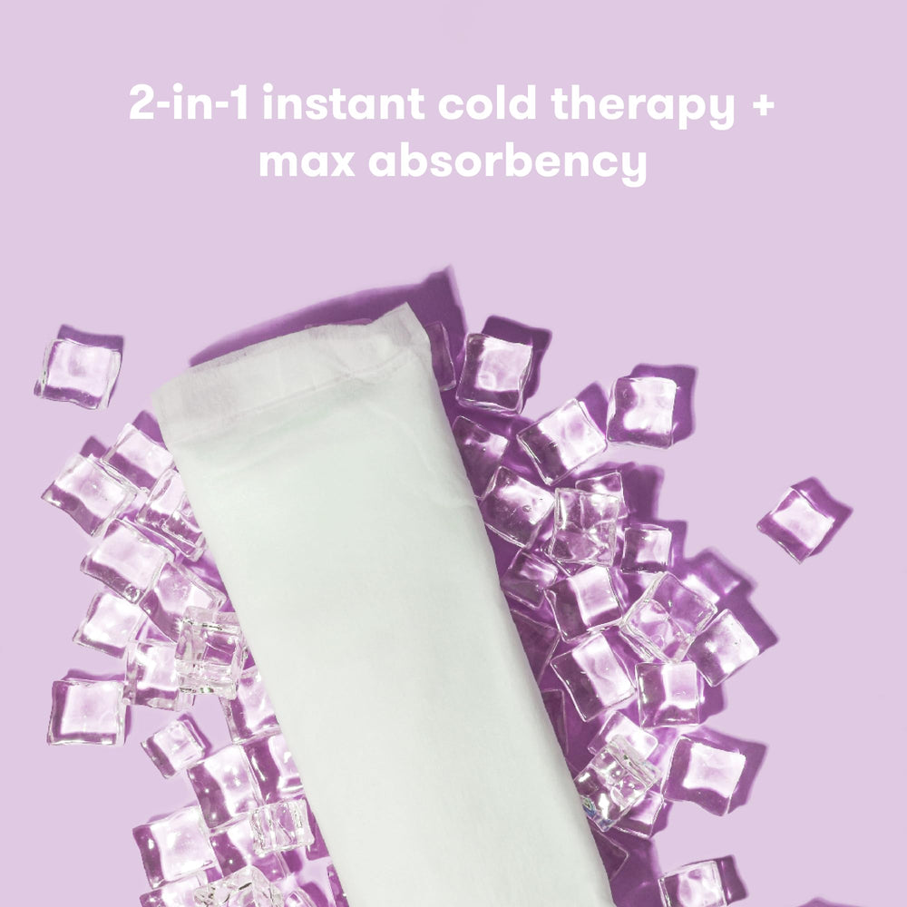 Frida Mom 2-In-1 Postpartum Absorbent Perineal Ice Maxi Pads