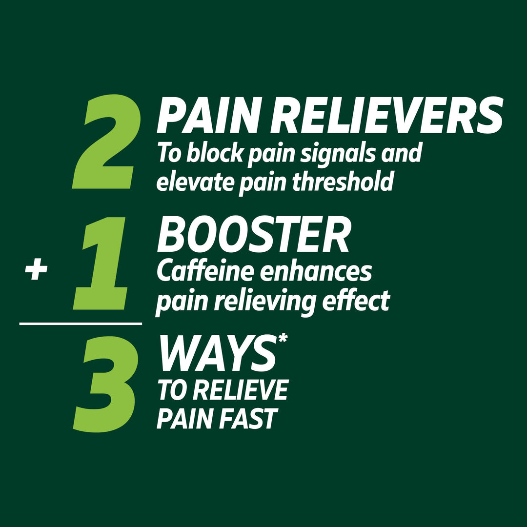 Excedrin Extra Strength Pain Relief Caplets, 200 Count