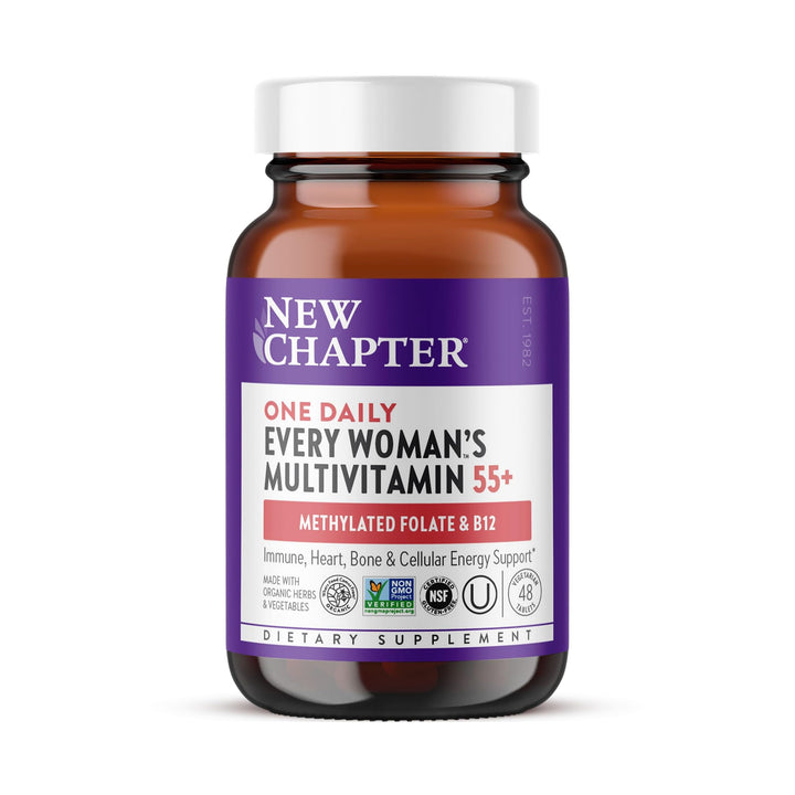 New Chapter Every Woman's One Daily 55+ Multivitamin, 48 Count