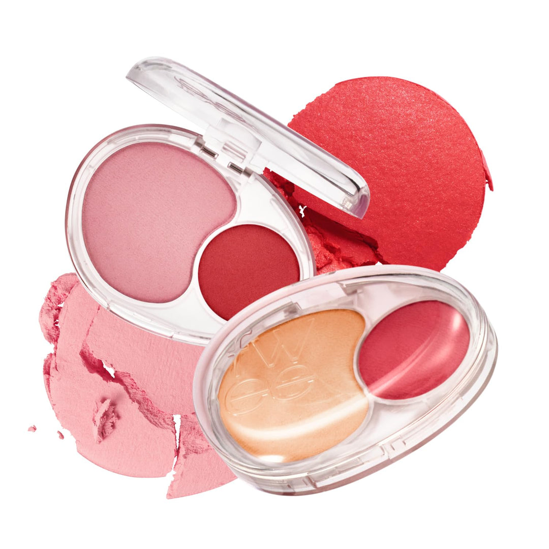 fwee Mellow Dual Blush, RD02 Another Me, 7.2 g