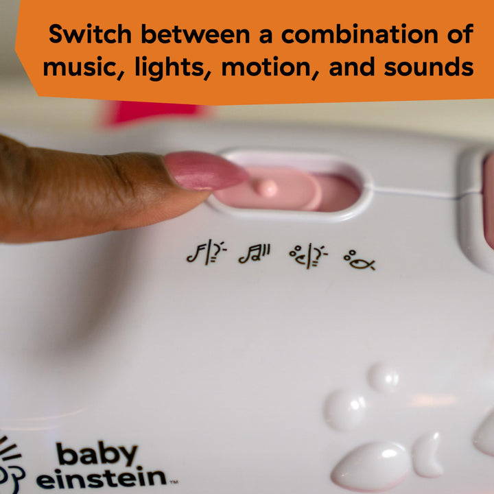 Baby Einstein Sea Dreams Soother Musical Crib Toy And Sound Machine, Pink