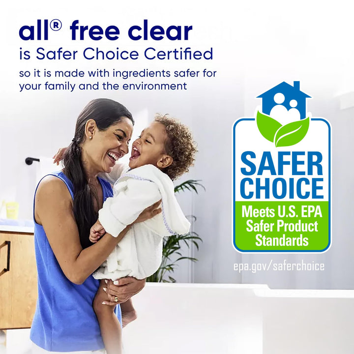All Free Clear Laundry Detergent, Original, 82.5 oz
