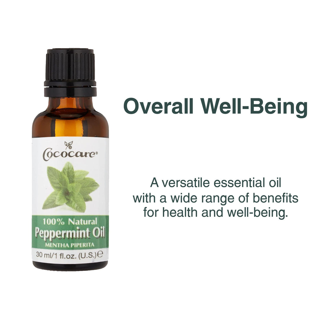 Cococare Peppermint Massage Oil, 1 fl oz