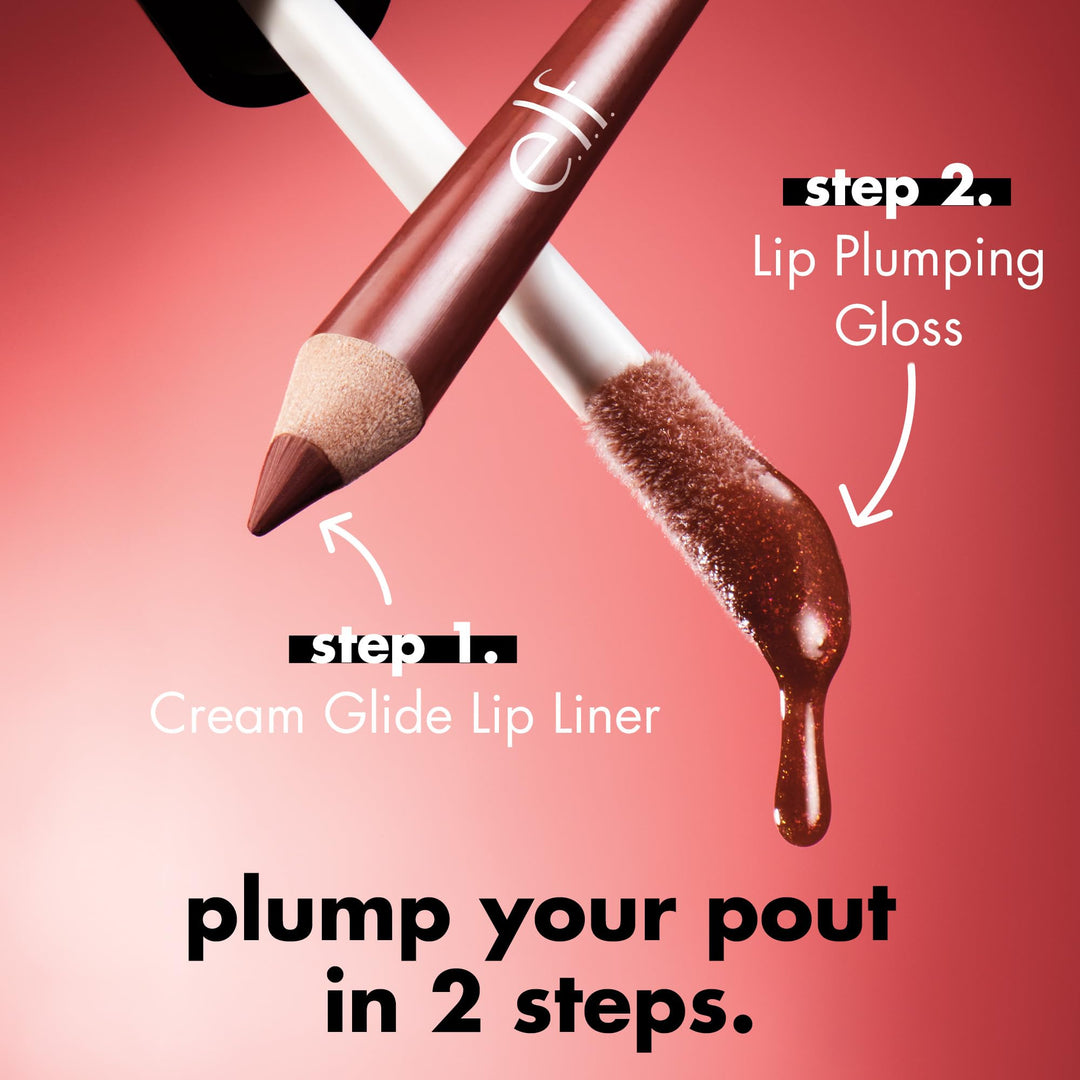 e.l.f. Lip Plumping Gloss, Pink