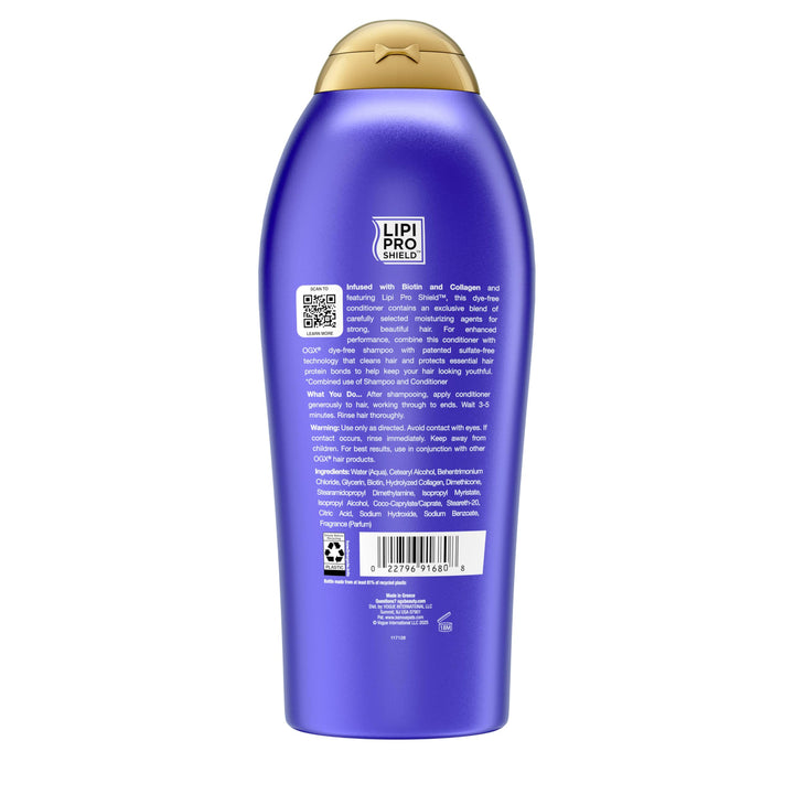 OGX Thick & Full Biotin & Collagen Volumizing Conditioner, 25.4 fl oz