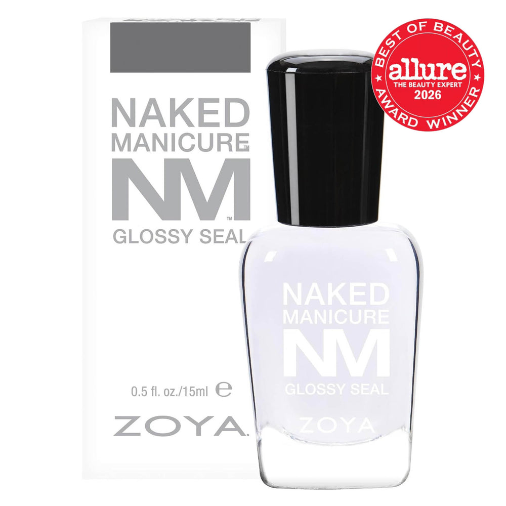ZOYA Naked Manicure Glossy Seal Nail Top Coat