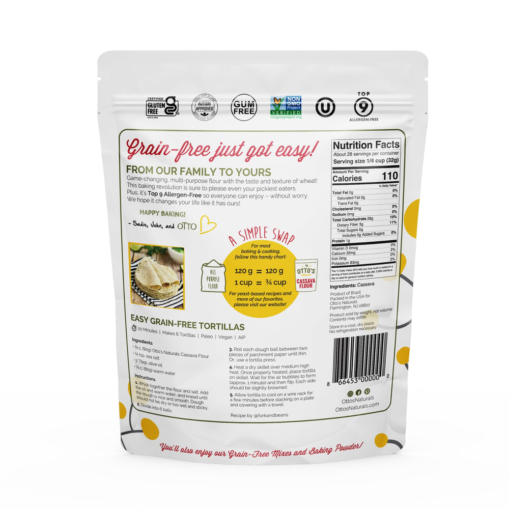 Otto's Naturals Cassava Flour, 2 lb