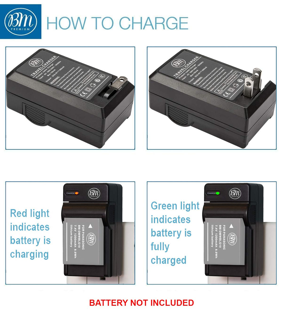 Big Mike's DMW-BCG10 Battery Charger, 1 Count