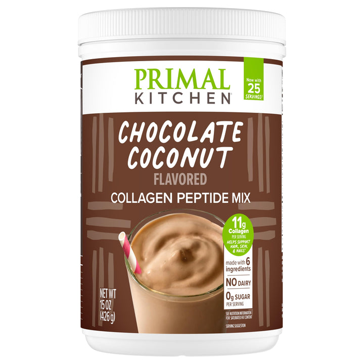 Primal Kitchen Collagen Peptide Mix, Chocolate Coconut, 15 oz