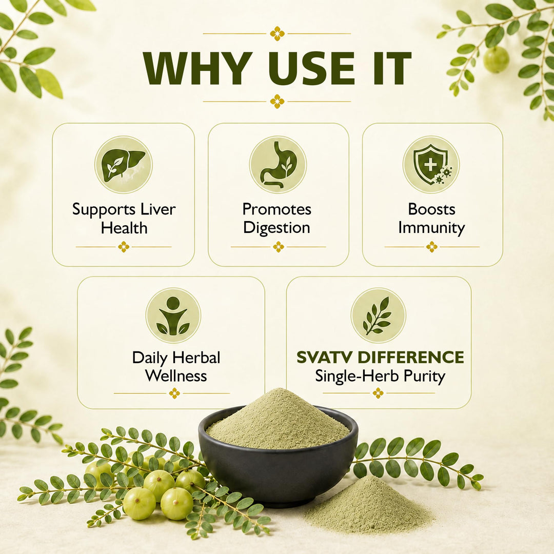 SVATV Bhumi Amla Powder, 227 g