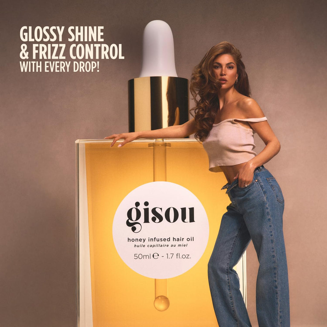 Gisou Honey Infused Hair Oil, 1.7 fl oz