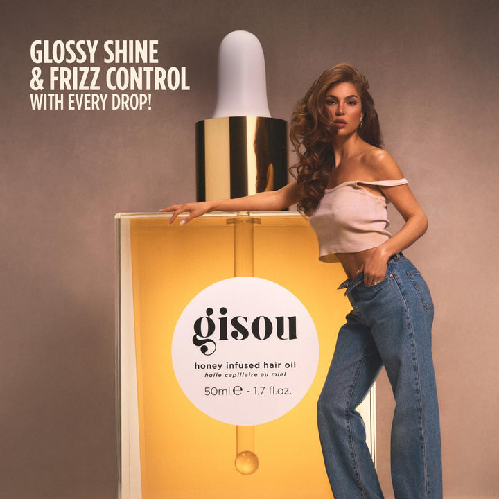 Gisou Honey Infused Hair Oil, 1.7 fl oz