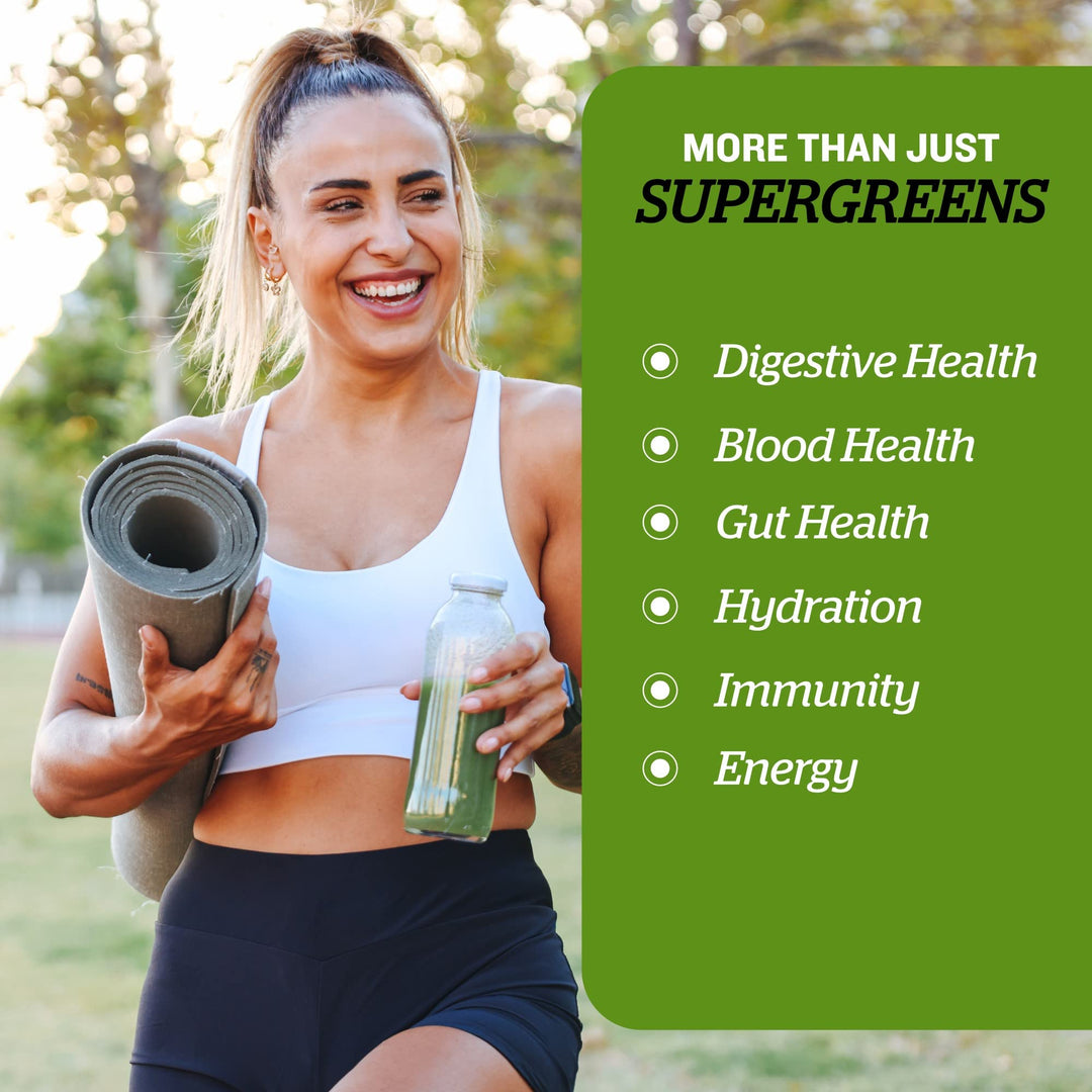 Sunfood SUPER FOODS Supergreens Organic, 8 oz