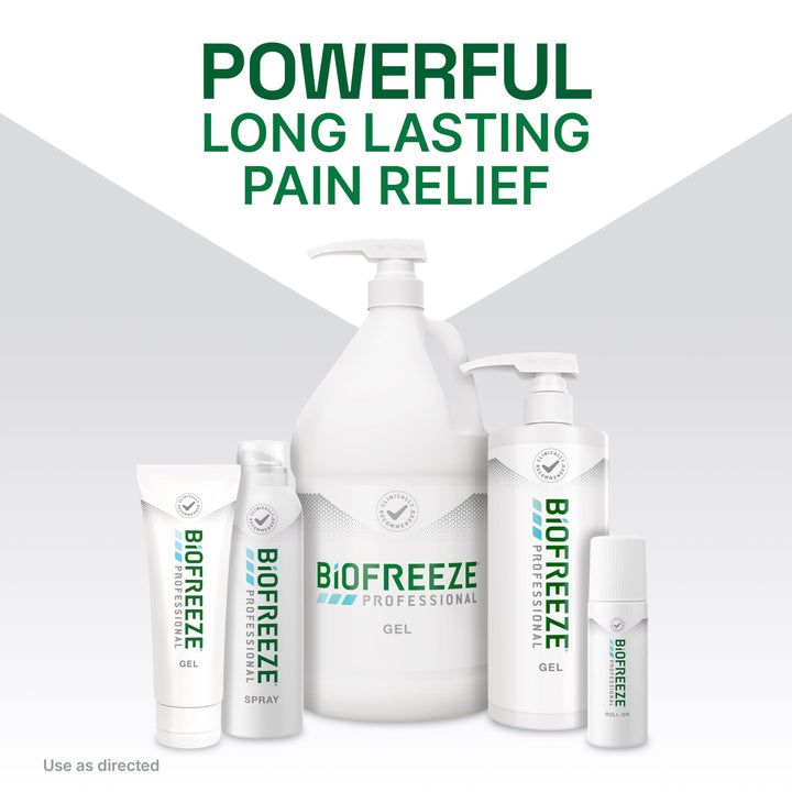 Biofreeze Professional Pain Relief Gel, Green, 4 oz