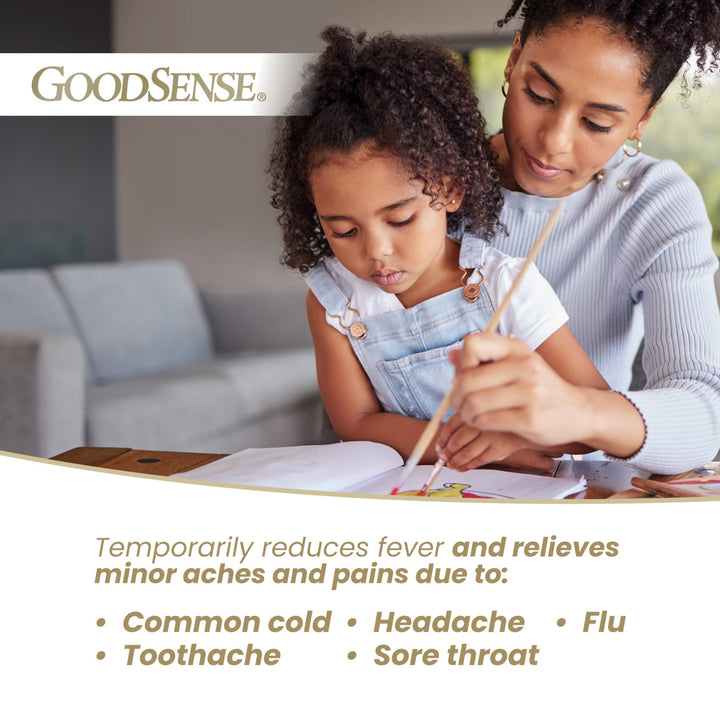 Good Sense Children's Acetaminophen Oral Suspension, 160 mg/5 mL, 4 fl oz