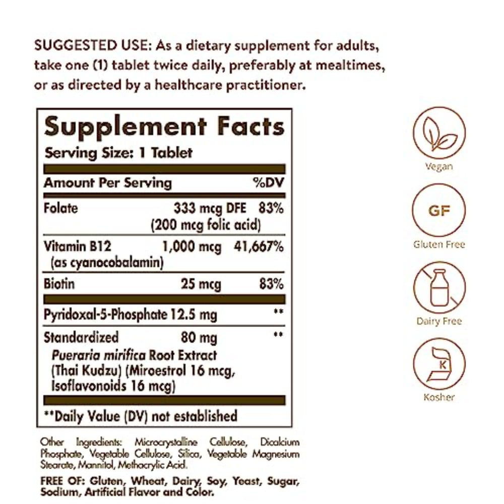 Solgar PM Phytogen Complex Tablets, 60 Count