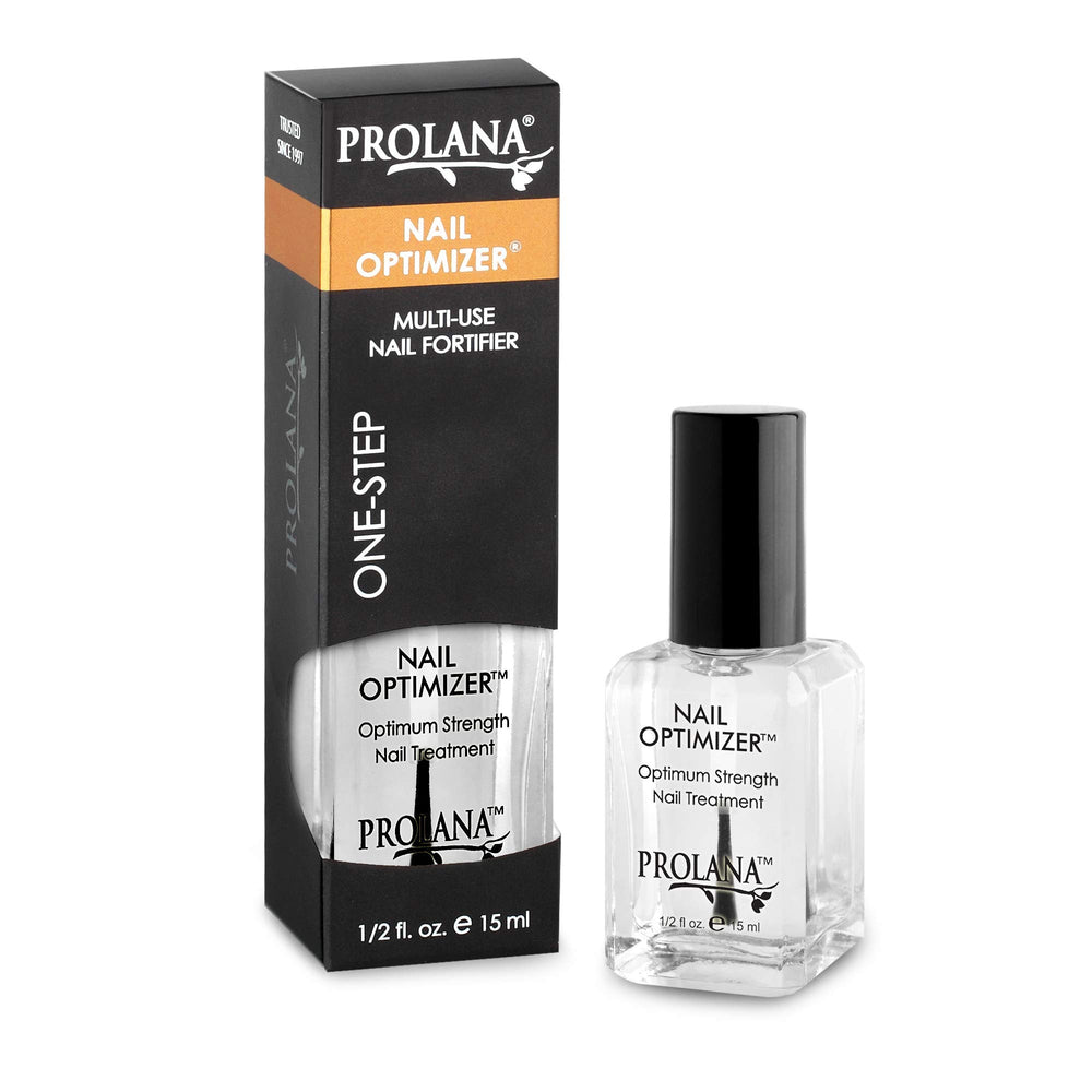 Prolana Nail Optimizer, Extra Strong Strengthener Base Coat, 0.5 oz