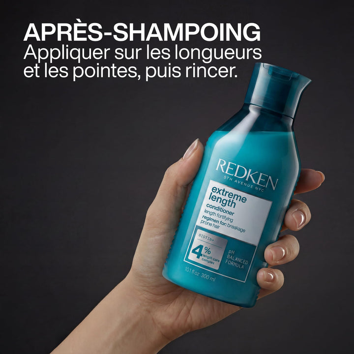 Redken Extreme Length Conditioner, Biotin And Castor Seed Oil, 300 ml