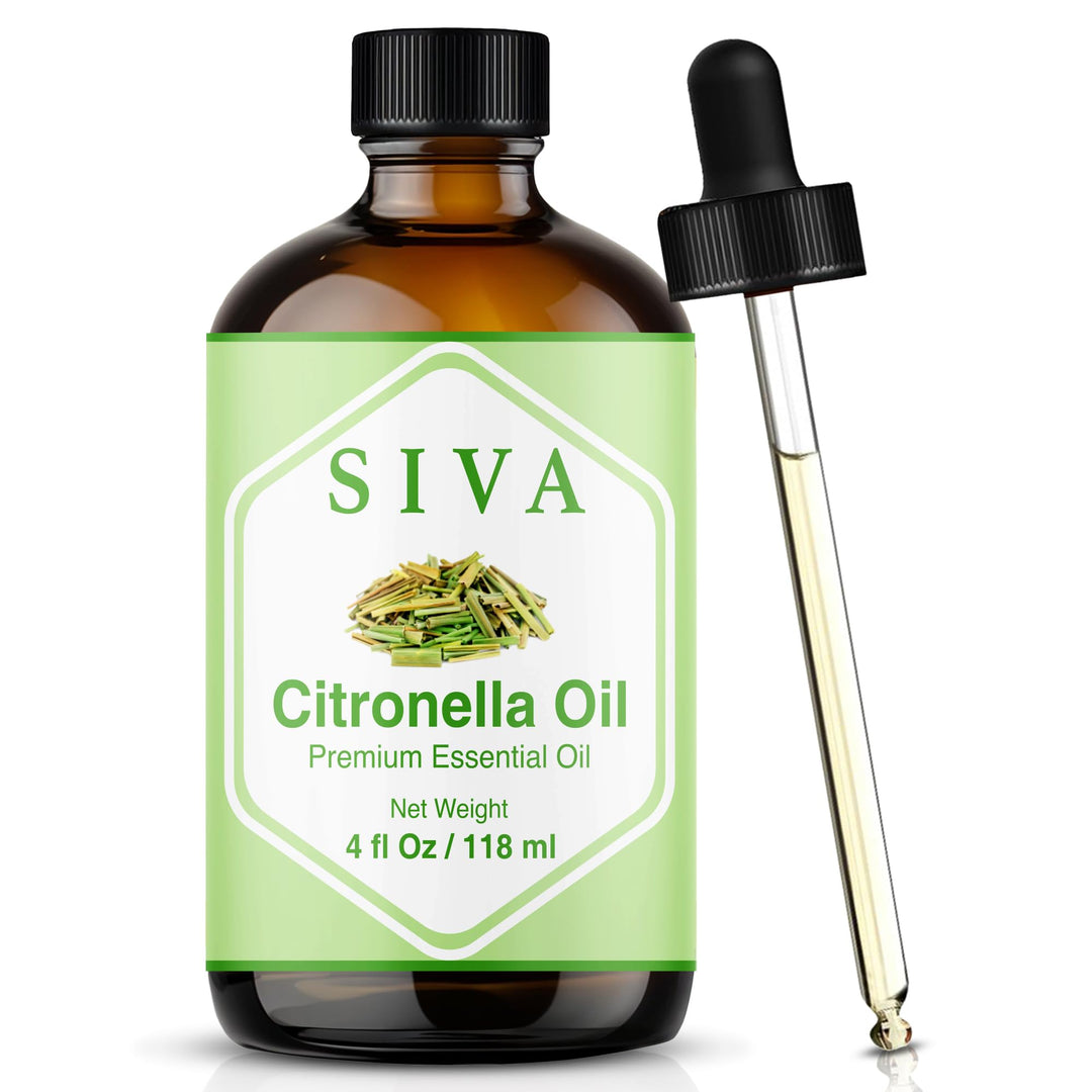 Siva Organics Citronella Essential Oil, 4 fl oz