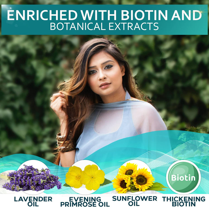 BELLISSO Biotin Hair Serum, Natural Oil