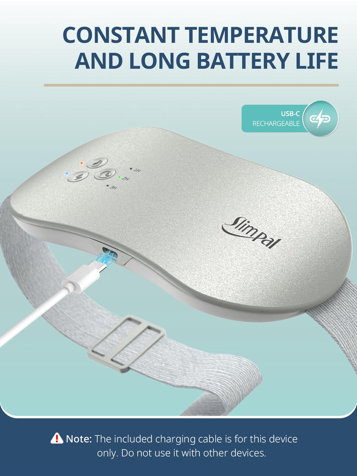 Slimpal Portable Heating Pad, Light Grey