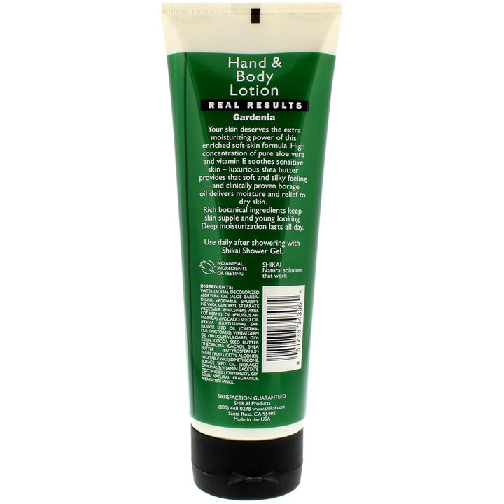 ShiKai Hand & Body Lotion, Gardenia