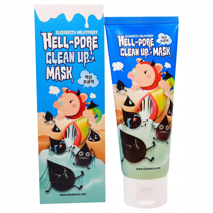Elizavecca Hell-Pore Clean Up Mask, 3.38 fl oz
