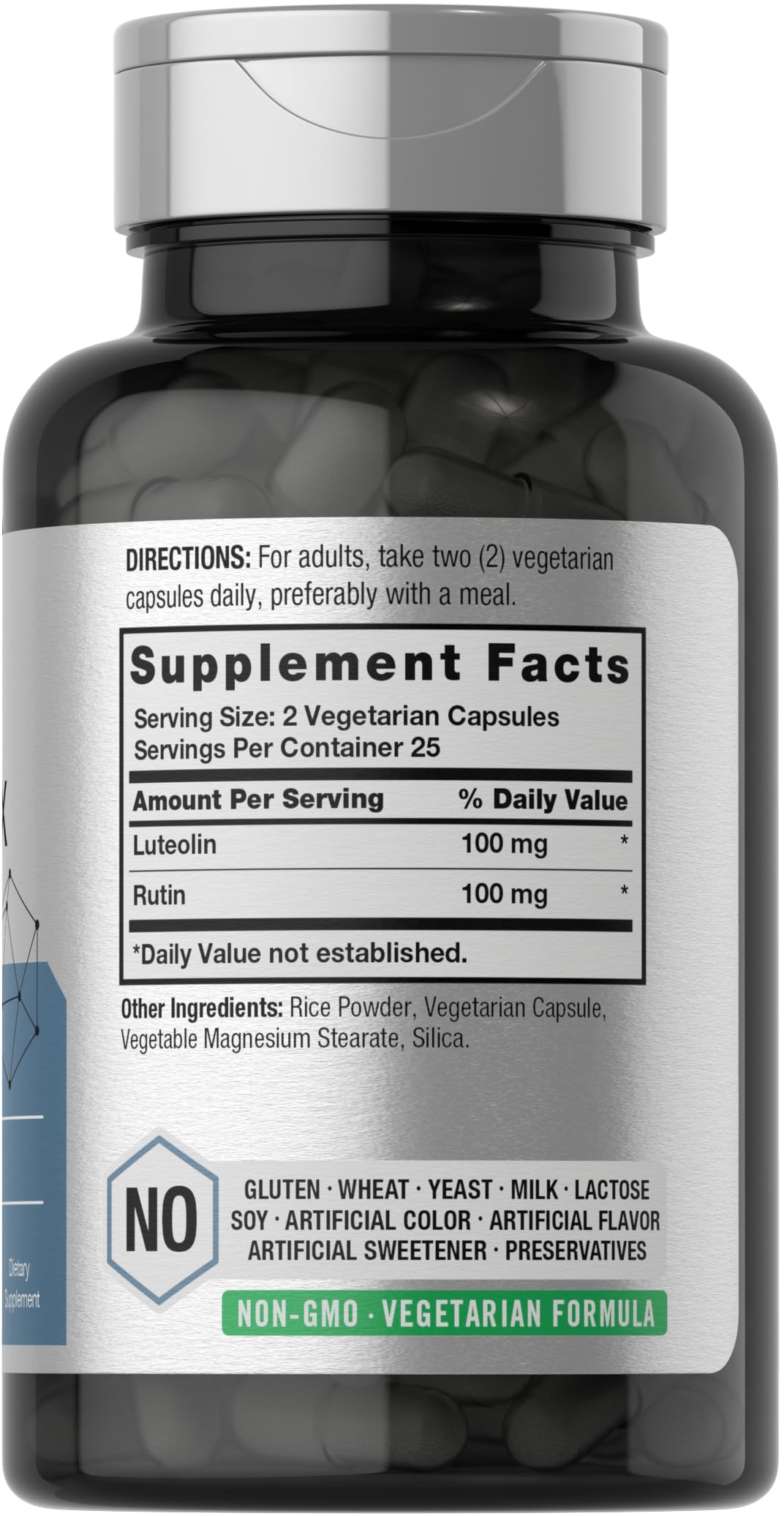 Luteolin Complex with Rutin 100 mg, 50 Count