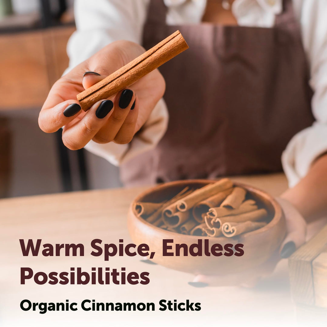 Micro Ingredients Organic Cinnamon Sticks Whole, 2 lb