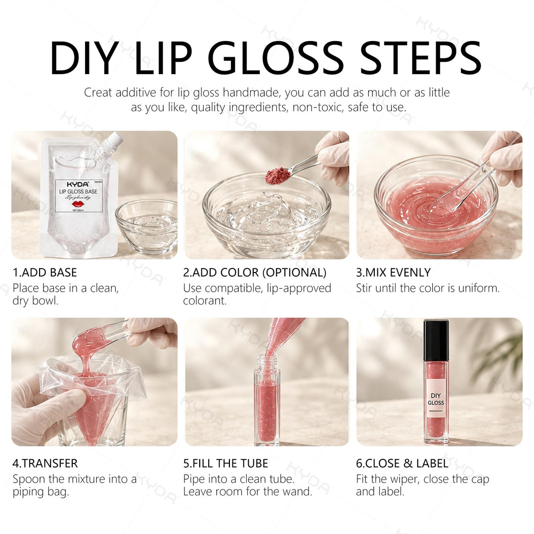 KYDA Moisturizing Lip Gloss Base, 200 ml