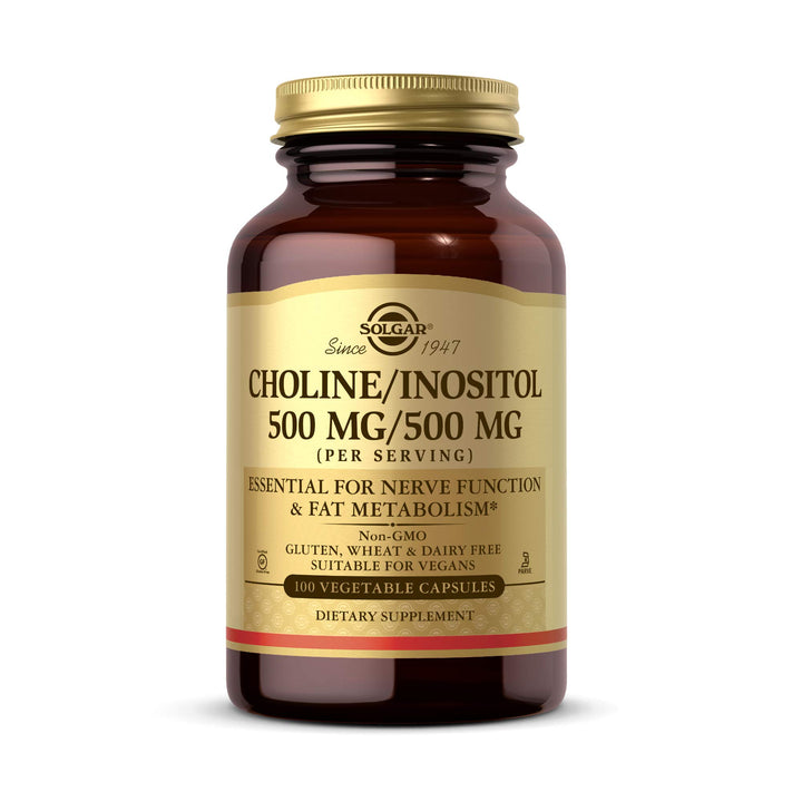 Solgar Choline Inositol 500 mg, 100 Count