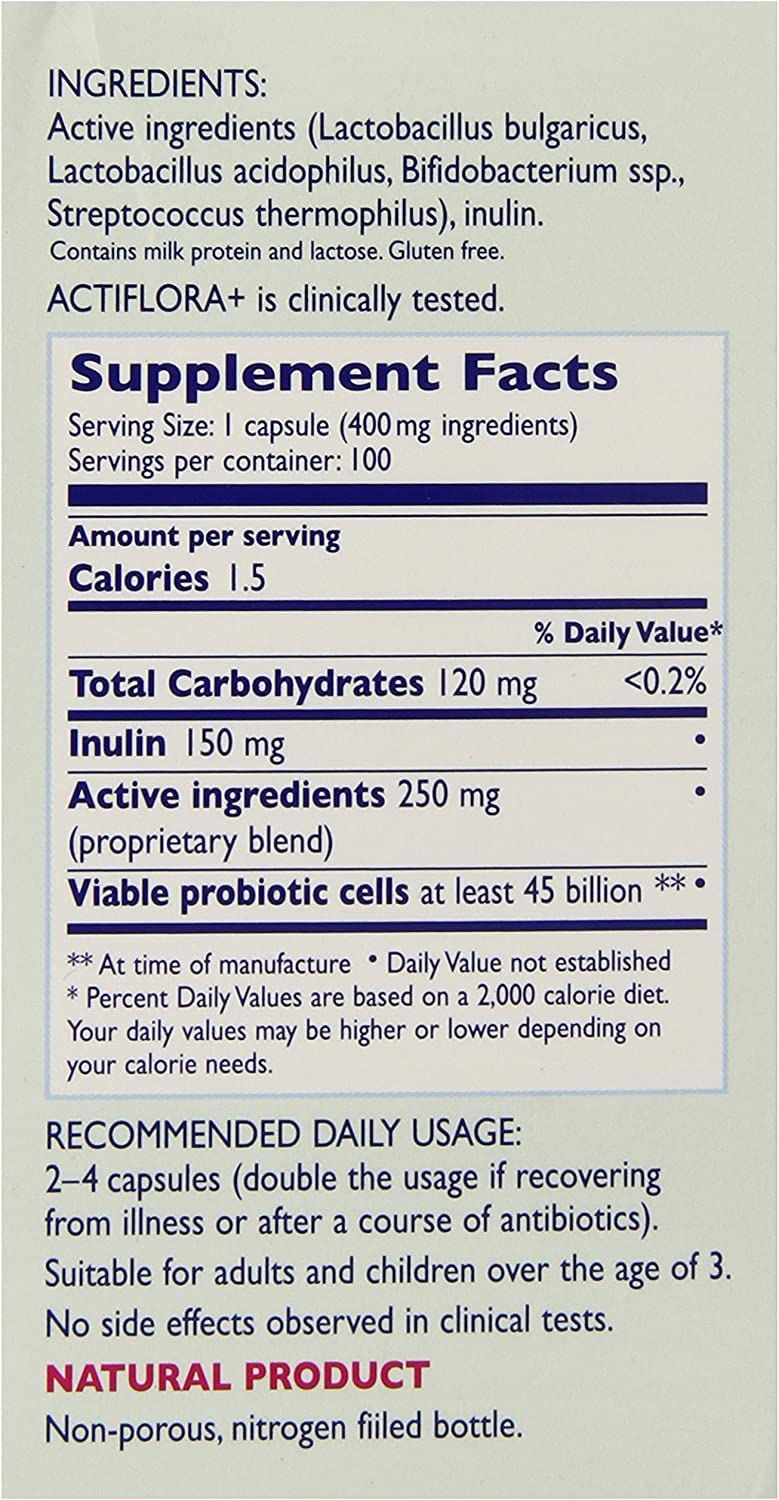 Kendy Actiflora+, 100 Count